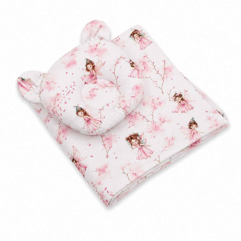 Duvet with pillow Teddy - 2pcs set - Blossom Fairies
