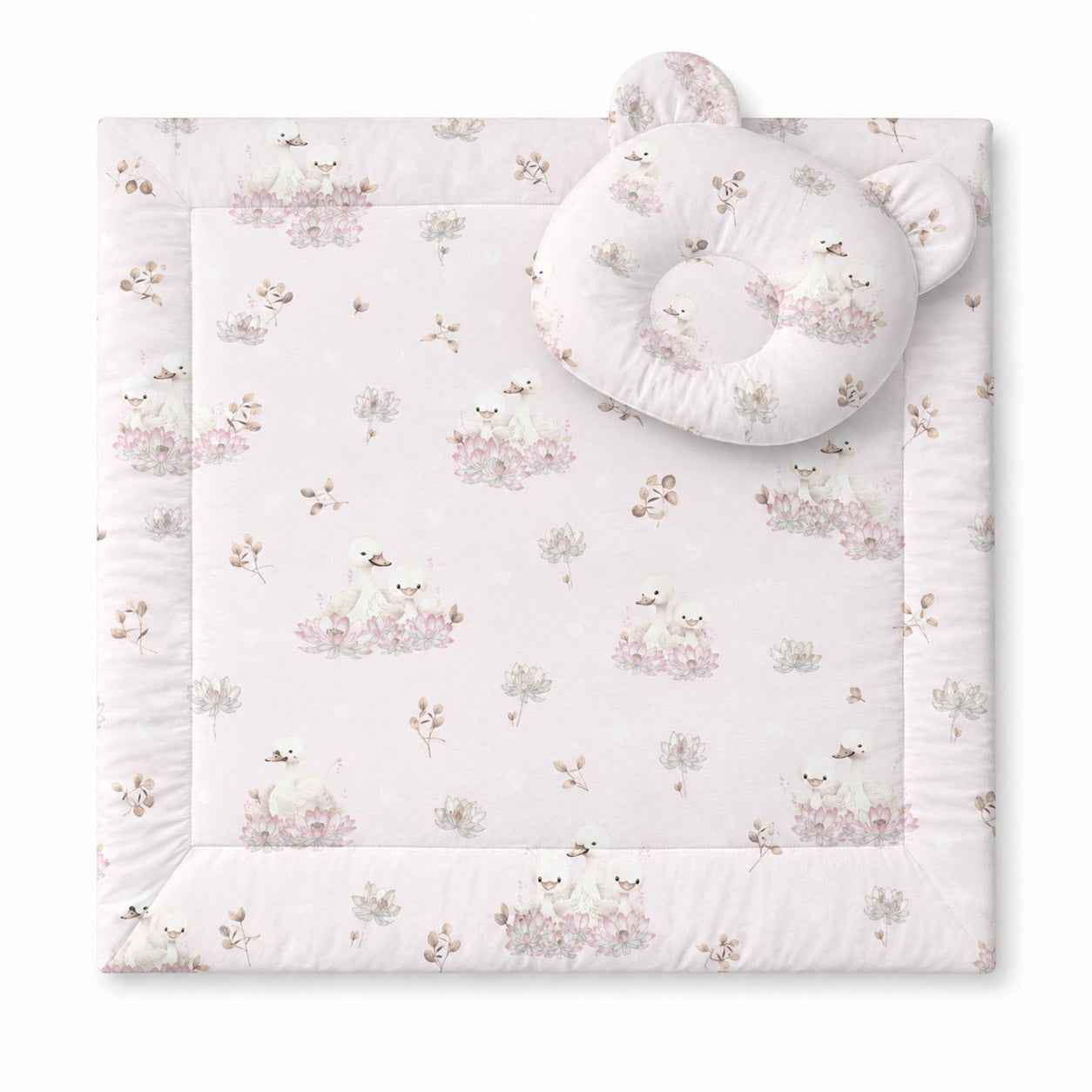 Duvet with pillow Teddy - 2pcs set - Little Swans