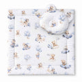 Duvet with pillow Teddy - 2pcs set - Blue Sky Bears