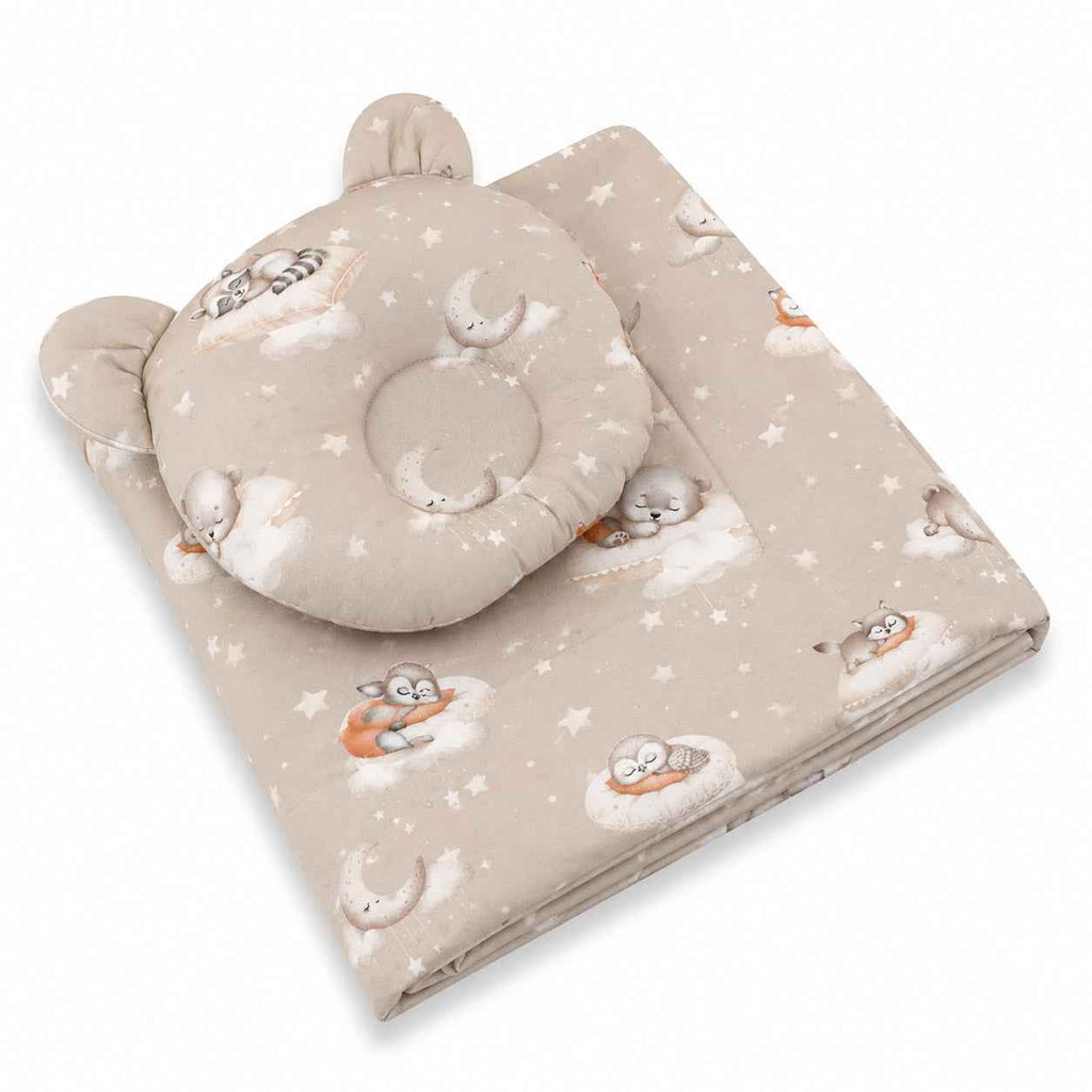 Duvet with pillow Teddy - 2pcs set - Twinkle Woodland