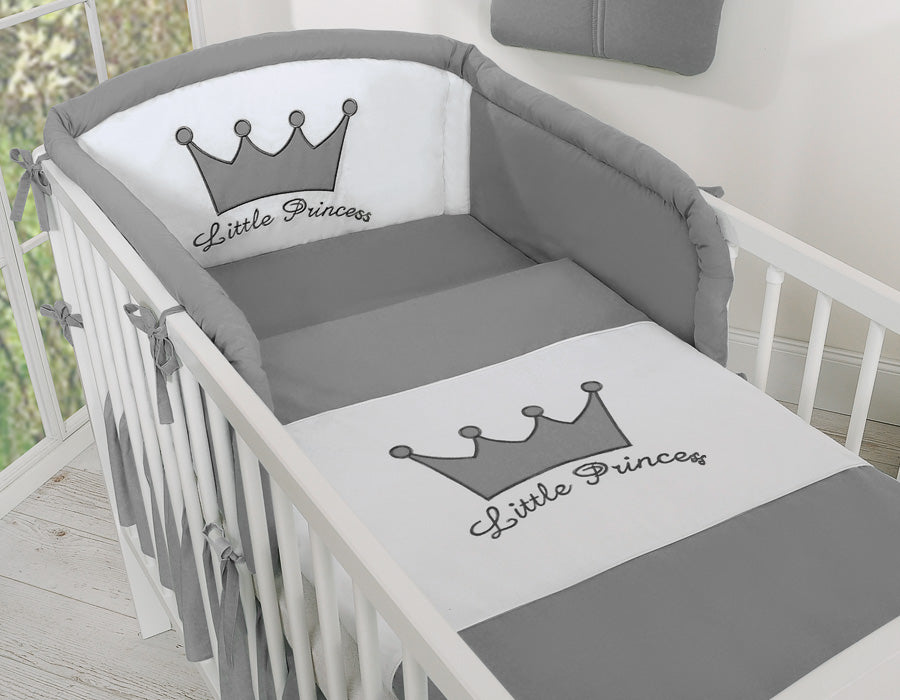 Universal bumper- Little Prince/Princess anthracite