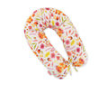 Cotton  pillowcase for pregnancy pillow Longer - Fox in a wreath