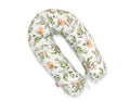 Cotton  pillowcase for pregnancy pillow Longer - Woodland green