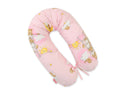 Cotton  pillowcase for pregnancy pillow Longer -  Pink teddy bears