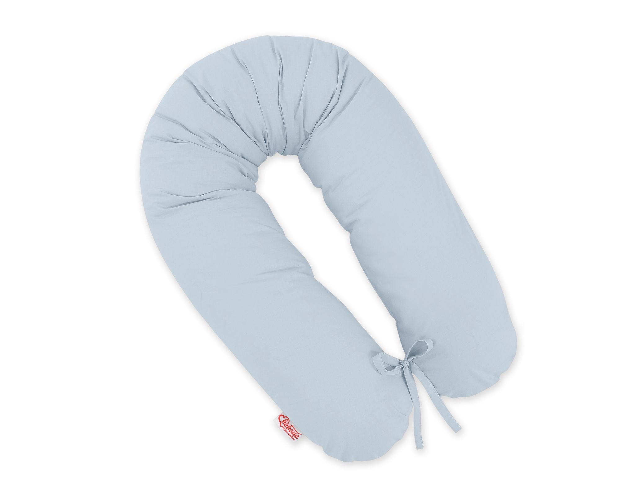 Cotton  pillowcase for pregnancy pillow Longer - Blue