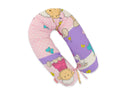 Cotton  pillowcase for pregnancy pillow Longer - Sheeps lilac-pink