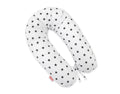 Cotton  pillowcase for pregnancy pillow Longer - Black stars