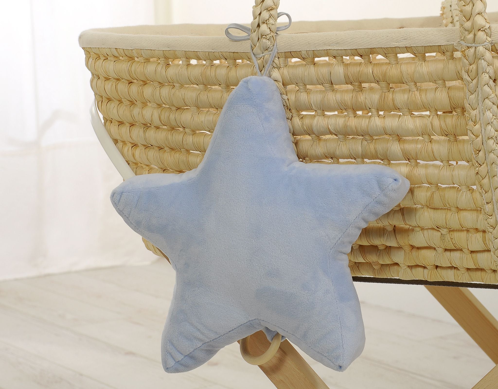 Baby music box star- blue