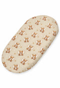 Sheet made of cotton for moses basket mattress 75x35 cm - Teddy love