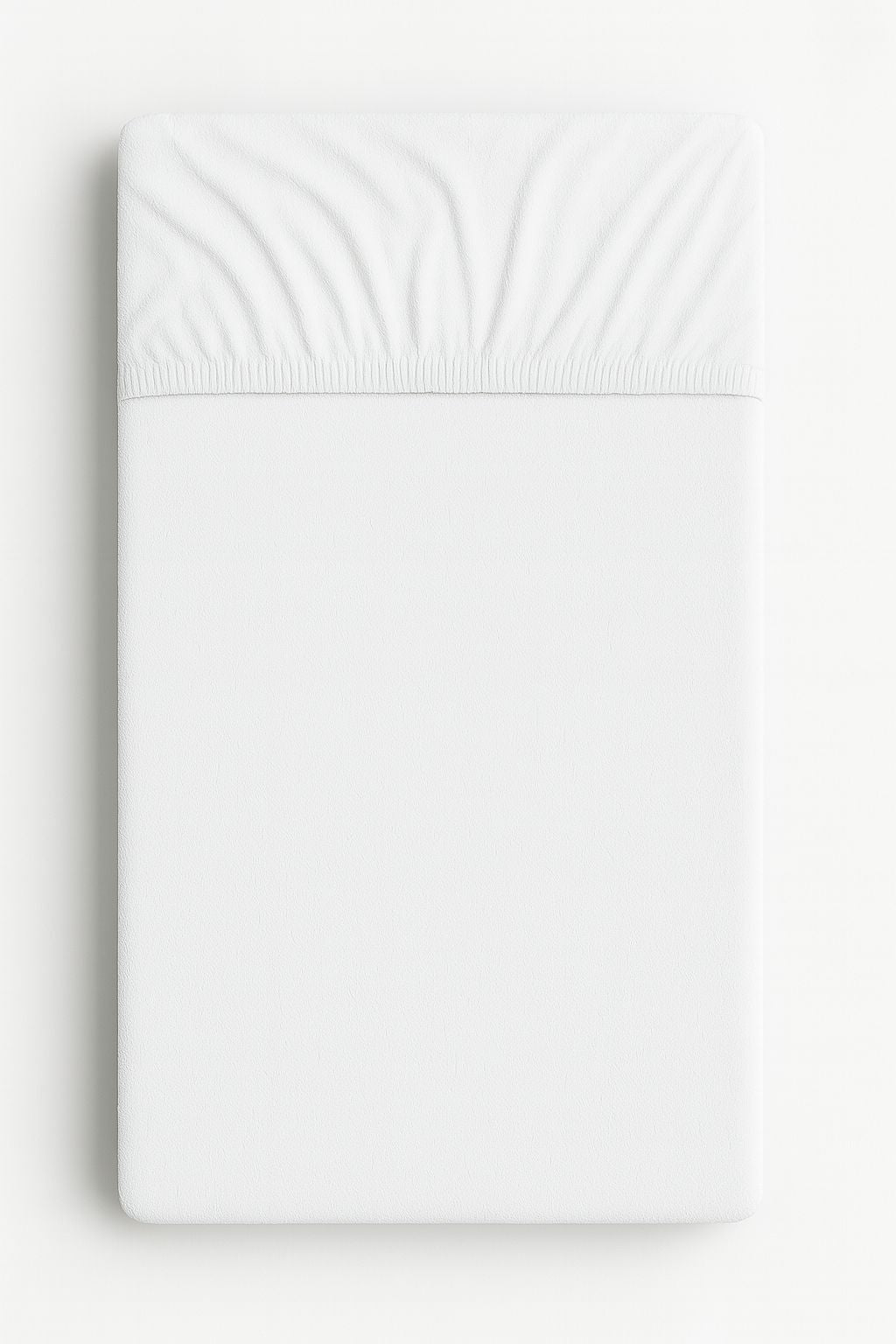 Fitted Terry Sheet 120x60 cm - white