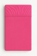 Fitted Terry Sheet 120x60 cm - dark pink