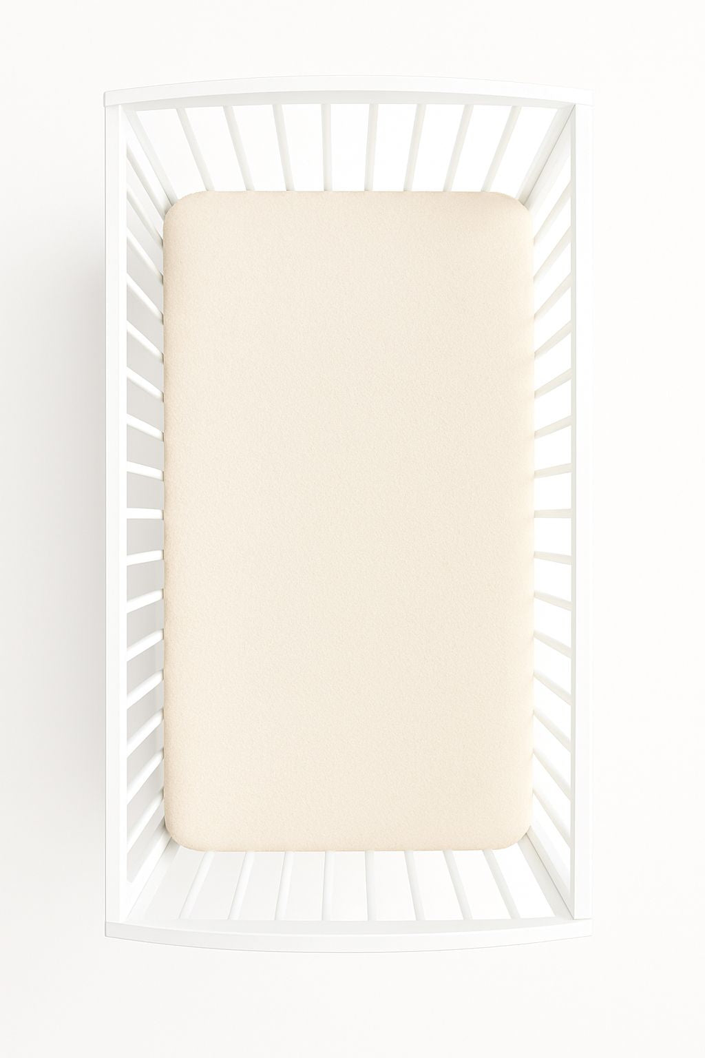 Fitted Terry Sheet 120x60 cm - cream