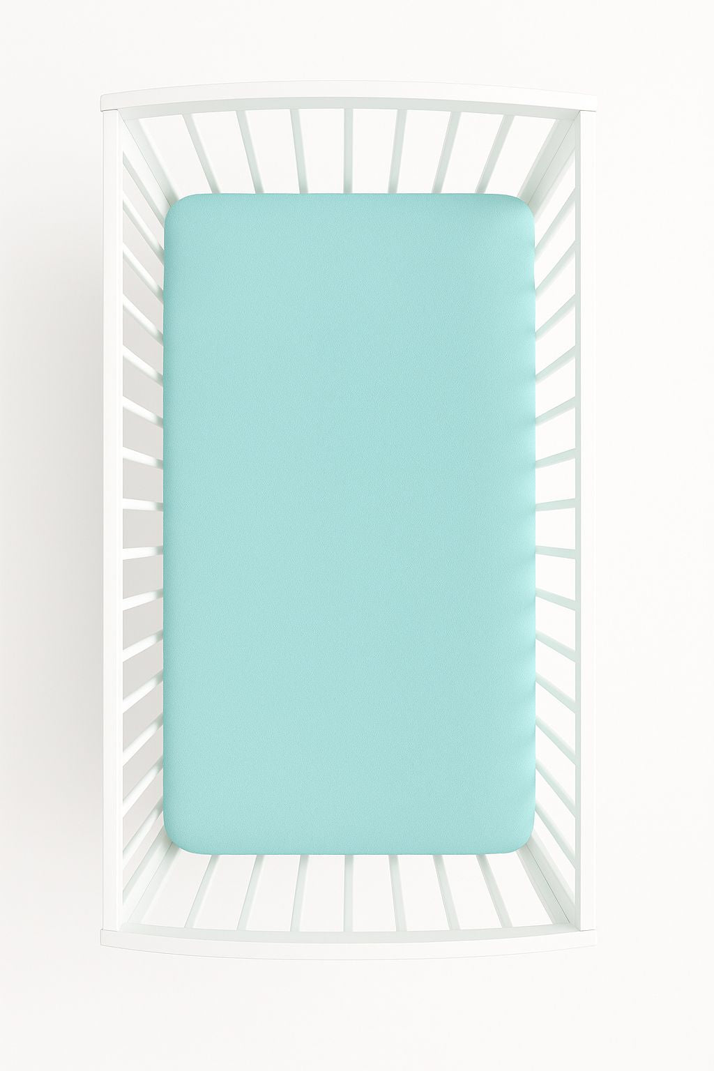 Fitted Terry Sheet 120x60 cm - mint