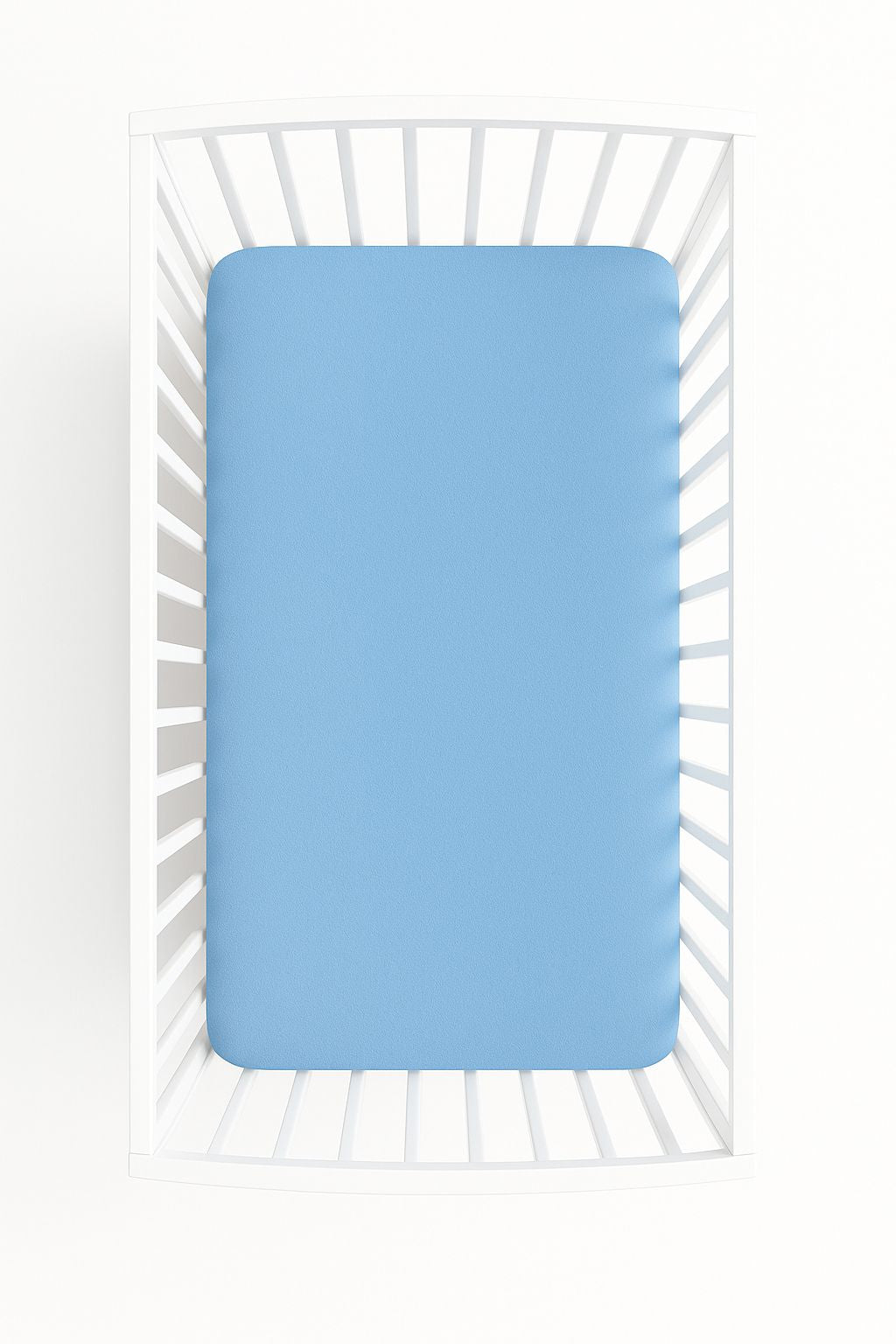 Fitted Terry Sheet 120x60 cm - Blue