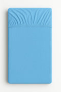Fitted Terry Sheet 140x70 cm - Blue