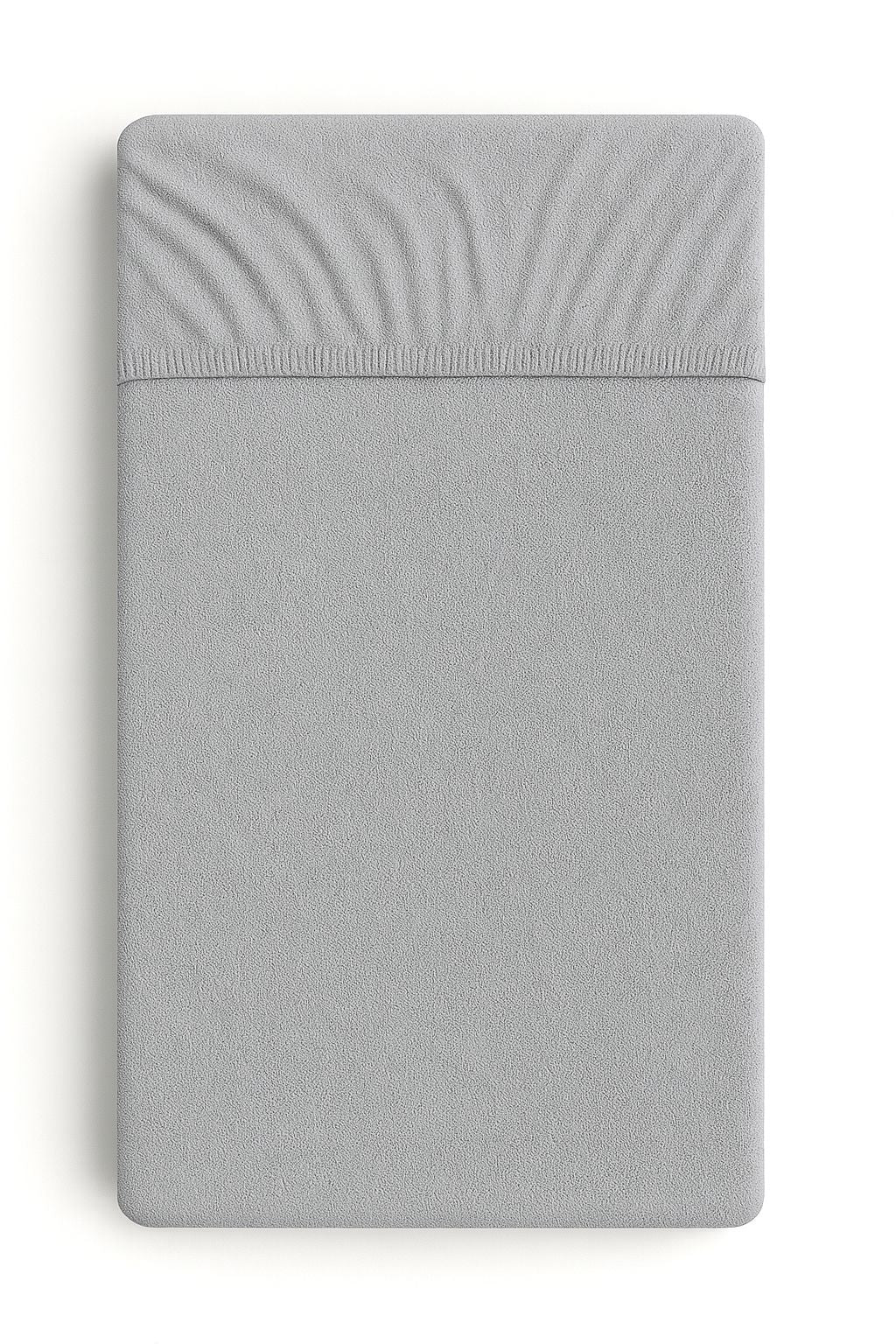 Fitted Terry Sheet 120x60 cm - Grey