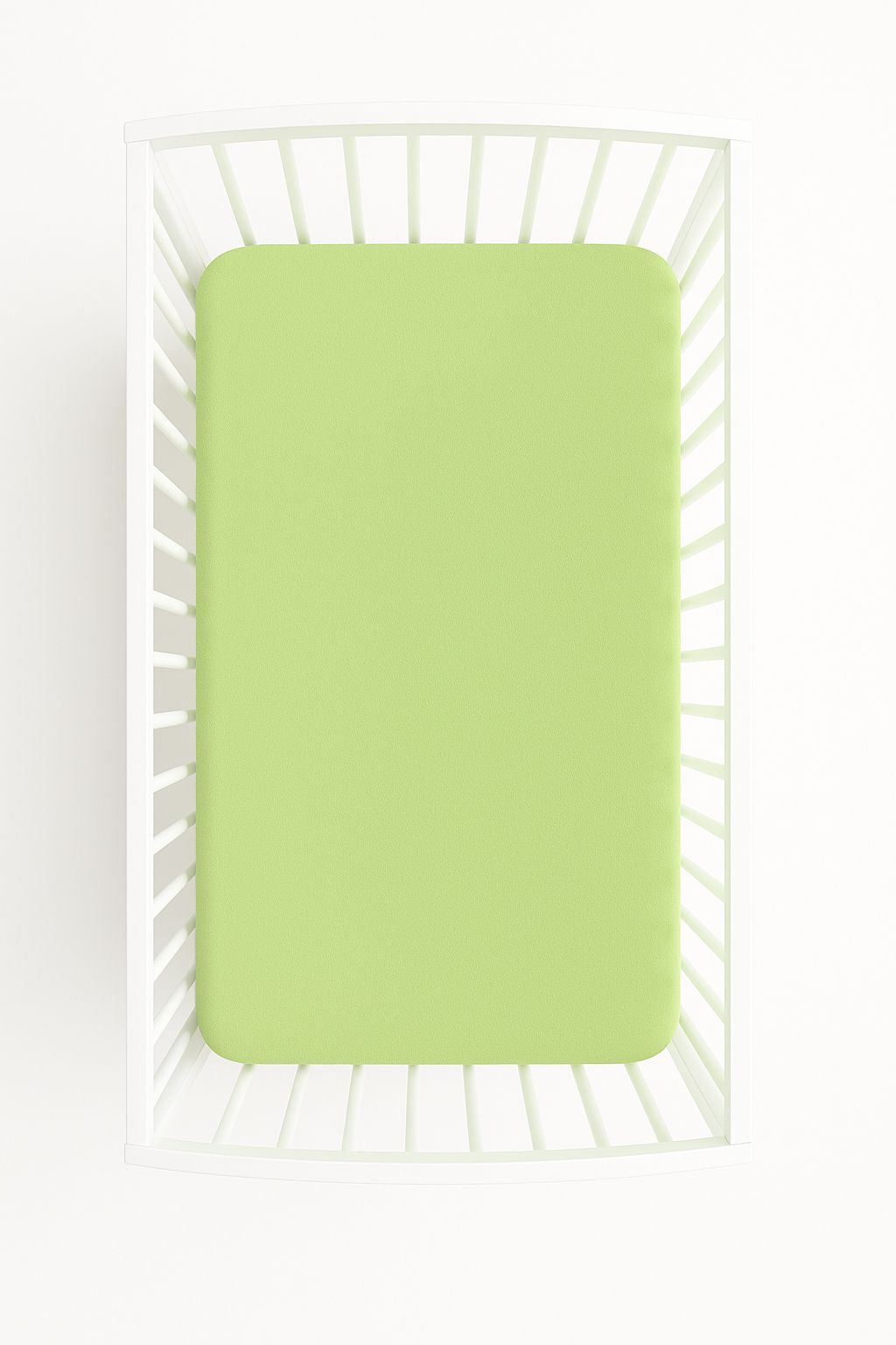 Fitted Terry Sheet 120x60 cm - Green