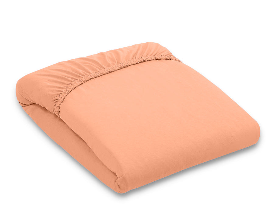 Sheet made of cotton jersey 120x60cm - Orange