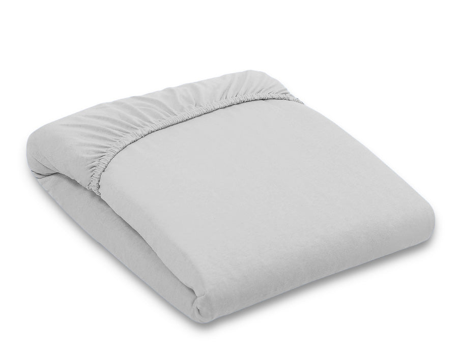 Sheet made of cotton jersey 120x60cm - gray