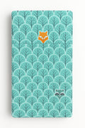 Sheet made of cotton 120x60cm - mint forest