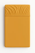 Sheet made of cotton 120x60cm - honey yellow