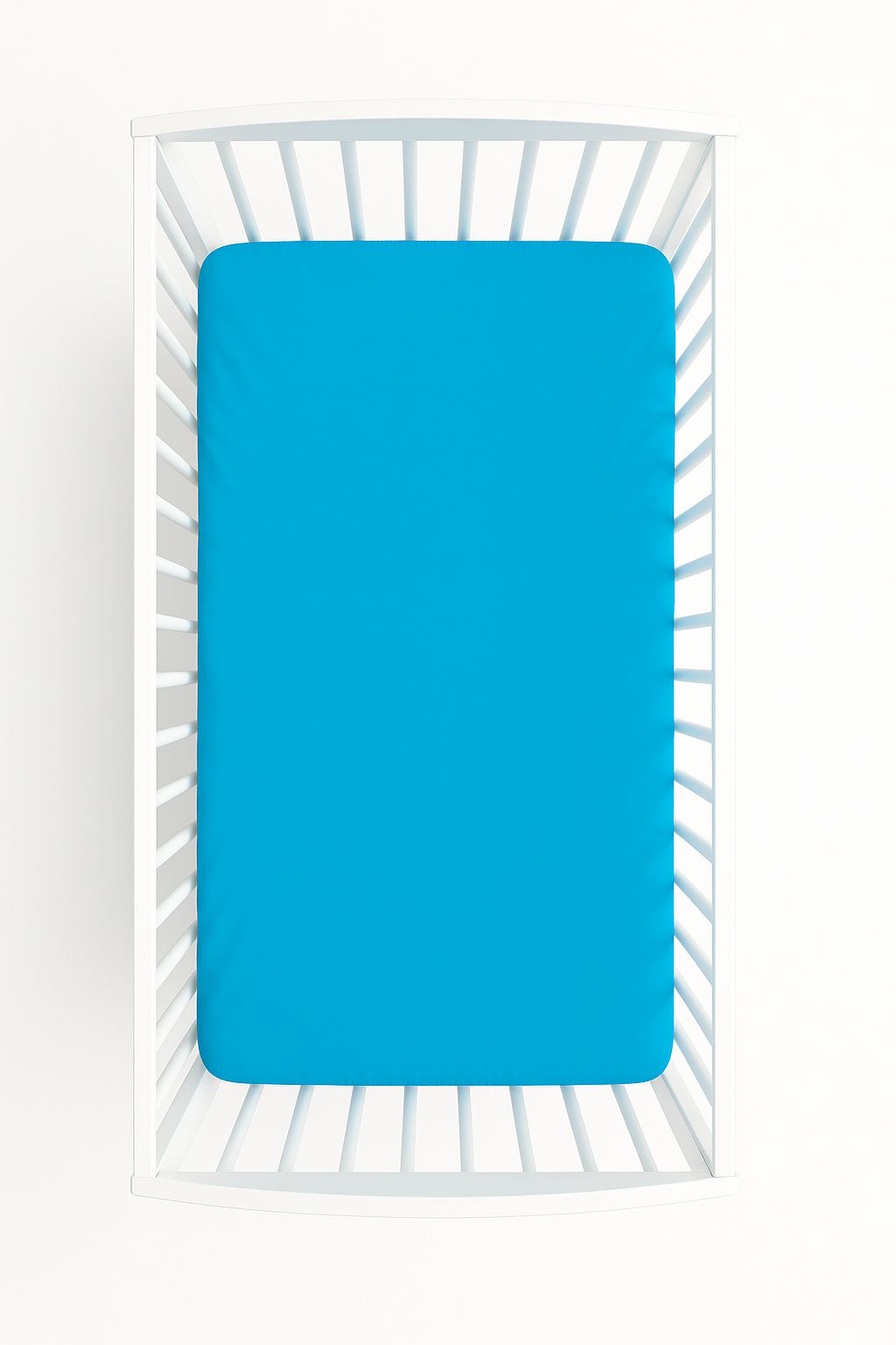 Sheet made of cotton 120x60cm - turquoise
