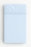 Sheet made of cotton 140x70cm - blue