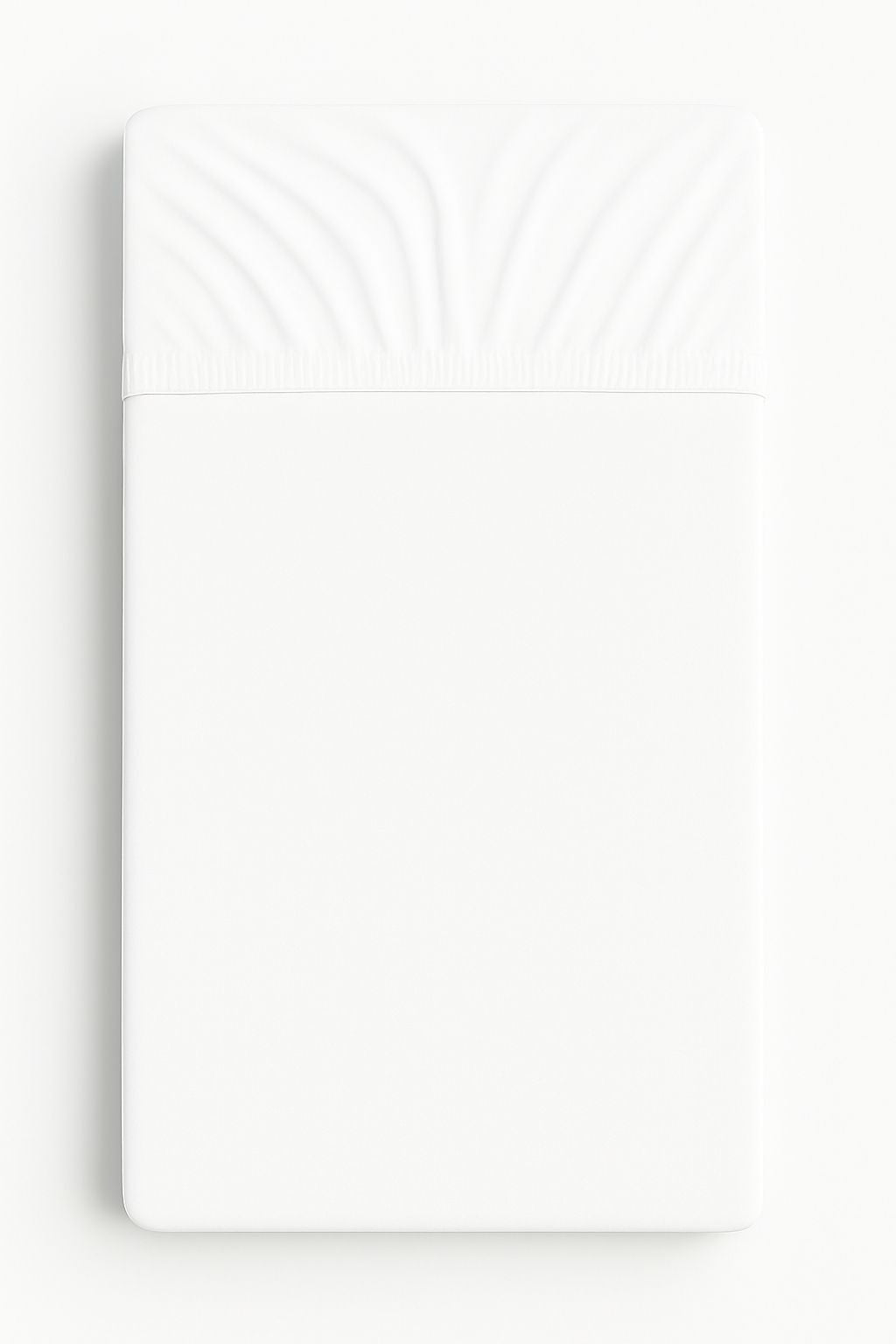 Sheet made of cotton jersey 120x60cm - White