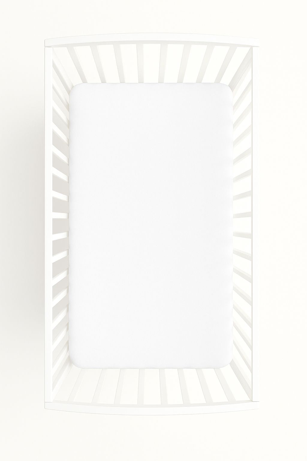 Sheet made of cotton jersey 120x60cm - White