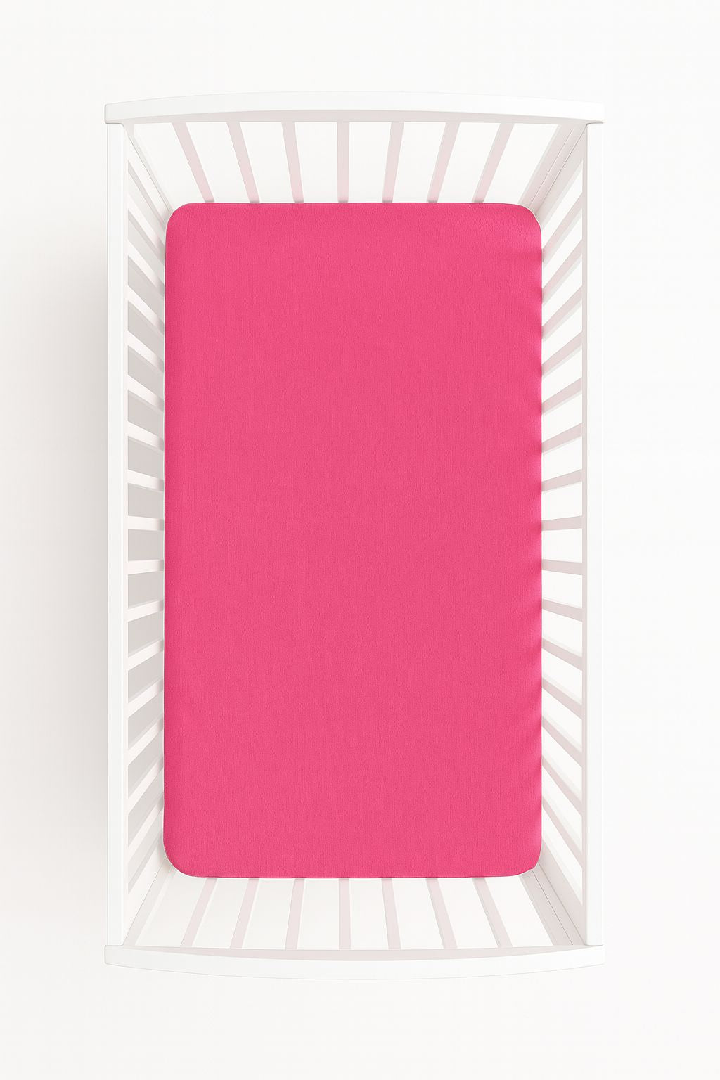 Sheet made of cotton jersey 120x60cm - dark pink