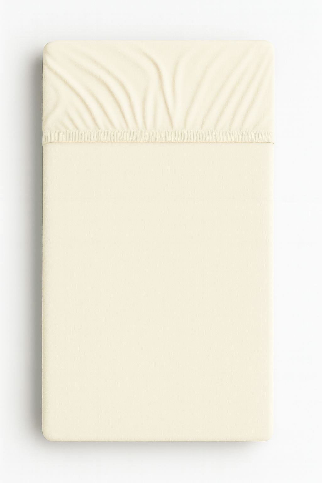Sheet made of cotton jersey 120x60cm - cream