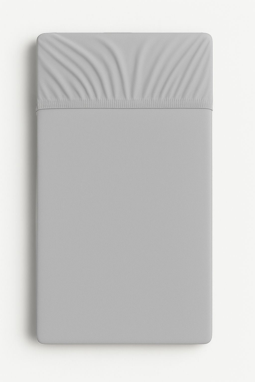 Sheet made of cotton jersey 120x60cm - gray