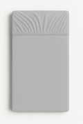 Sheet made of cotton jersey 120x60cm - gray