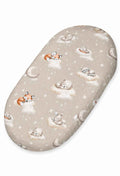 Sheet made of cotton for moses basket mattress 75x35 cm - Twinkle Woodland