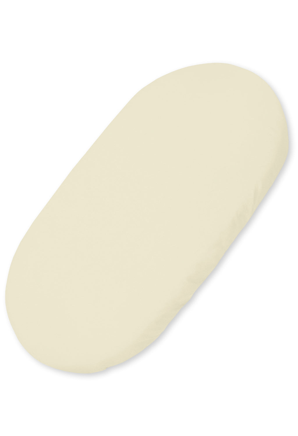 Sheet made of cotton for for prams, moses basket mattress 75x35 cm - cream