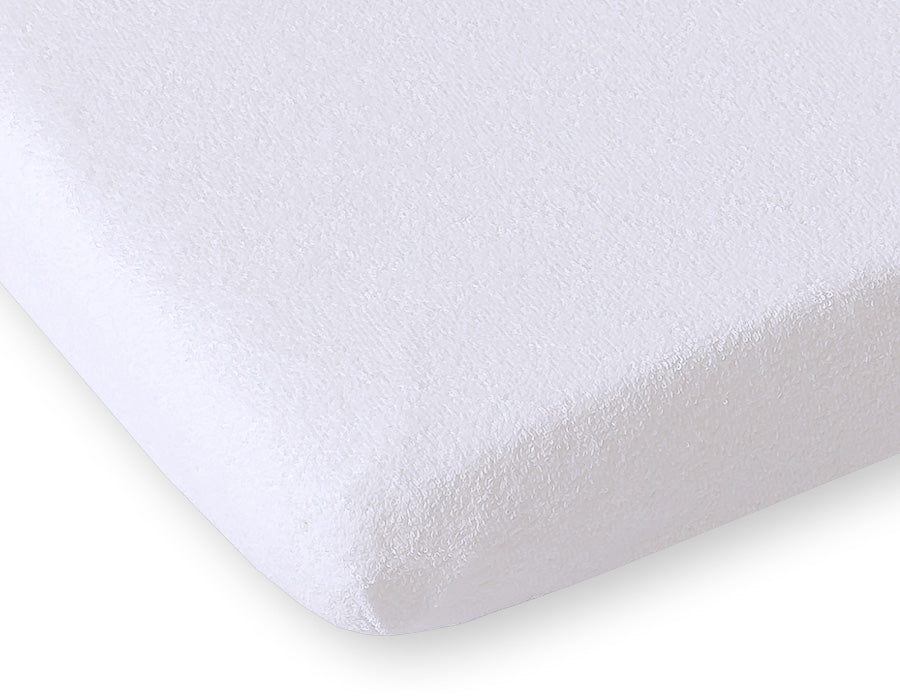 Fitted Terry Sheet 140x70 cm - White