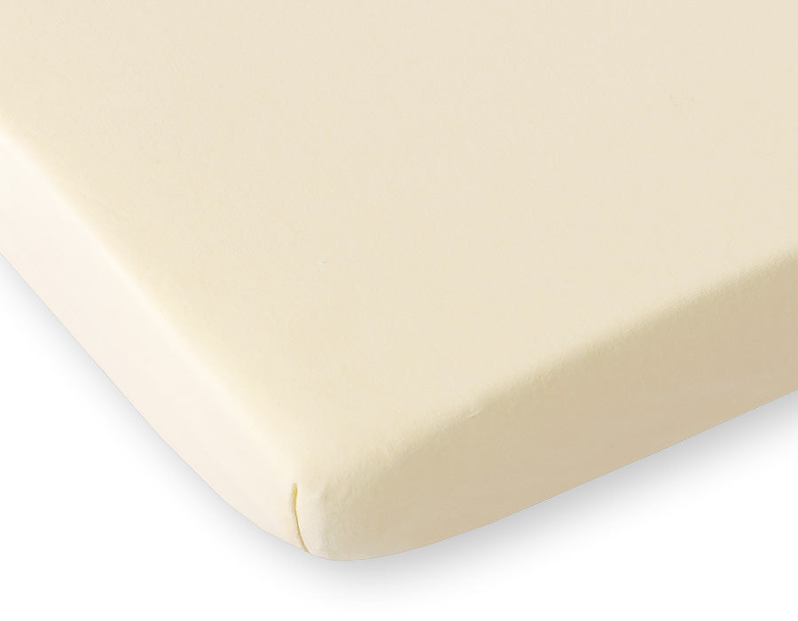 Sheet made of cotton jersey 120x60cm - cream