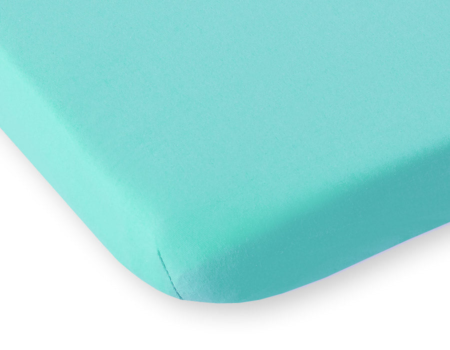 Sheet made of cotton jersey 140x70cm - mint