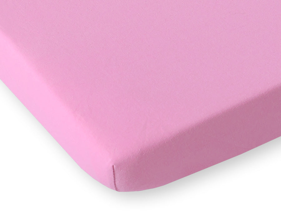 Sheet made of cotton jersey 120x60cm - Pink