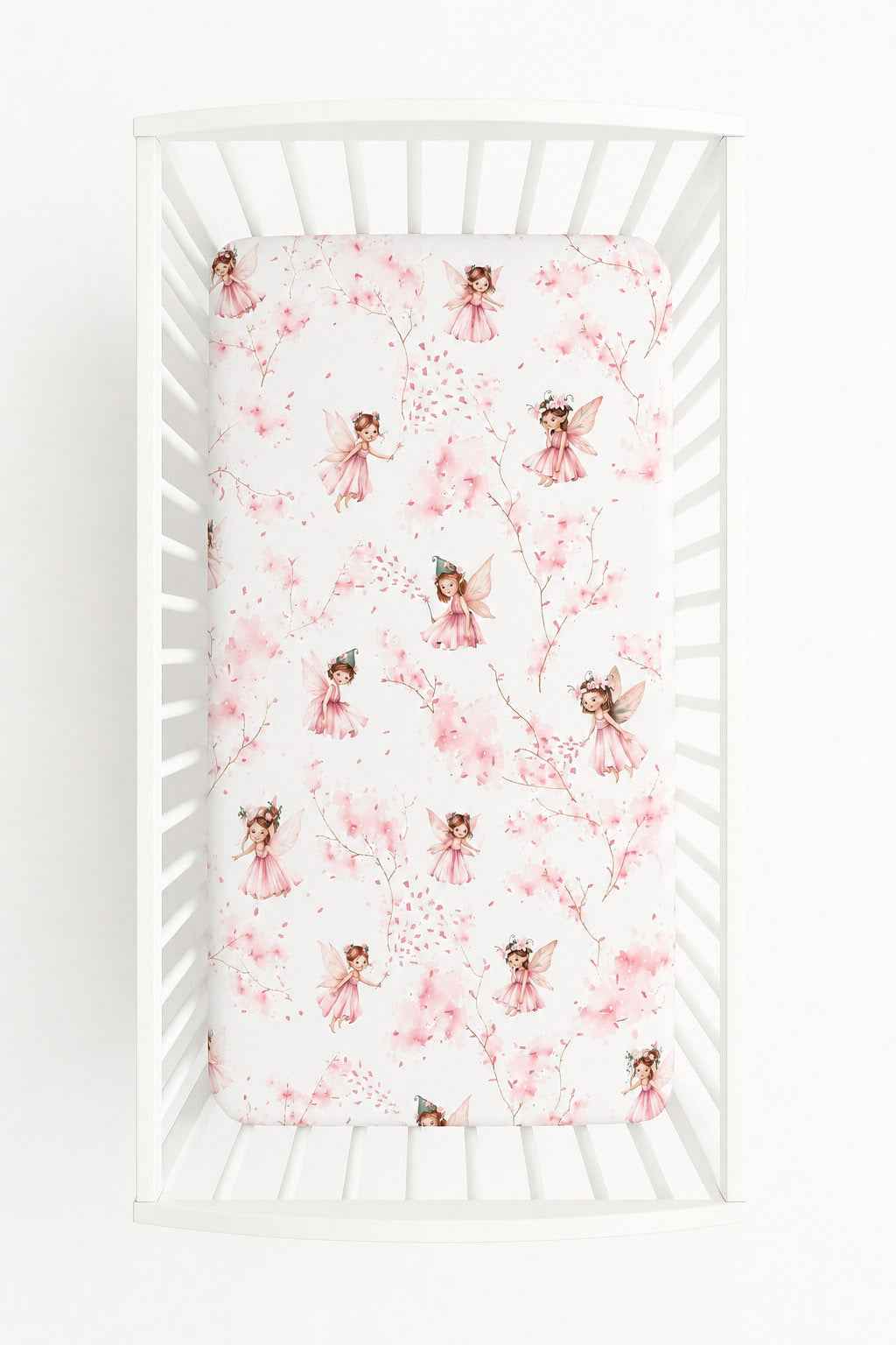 Sheet made of cotton 120x60cm - Blossom Fairies