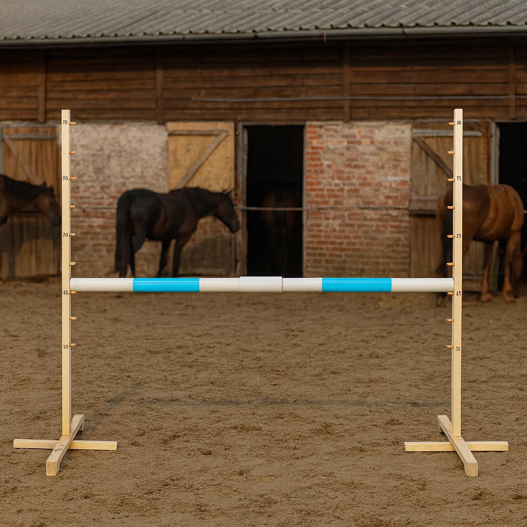 Hobby Horse jumping bar - light blue - 160 cm