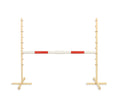 Jumping obstacle for Hobby Horse 160 cm, h-120cm, beam red