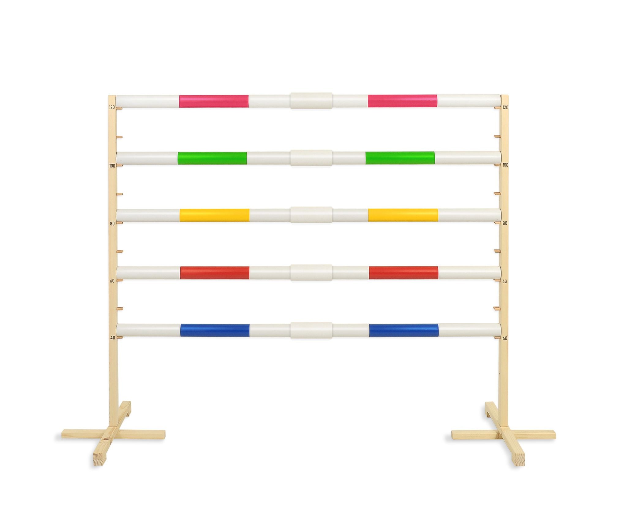 Jumping obstacle for Hobby Horse 160 cm, h-120cm, beam yellow