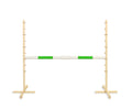 Jumping obstacle for Hobby Horse 160 cm, h-120cm, beam green