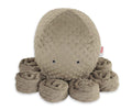 Cuddly octopus big - brown - polka dot minky