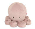 Cuddly octopus big - pastel pink  - polka dot minky