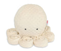 Cuddly octopus big - cream - polka dot minky