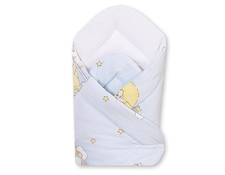 Babynest - Teddy bears on ladders blue