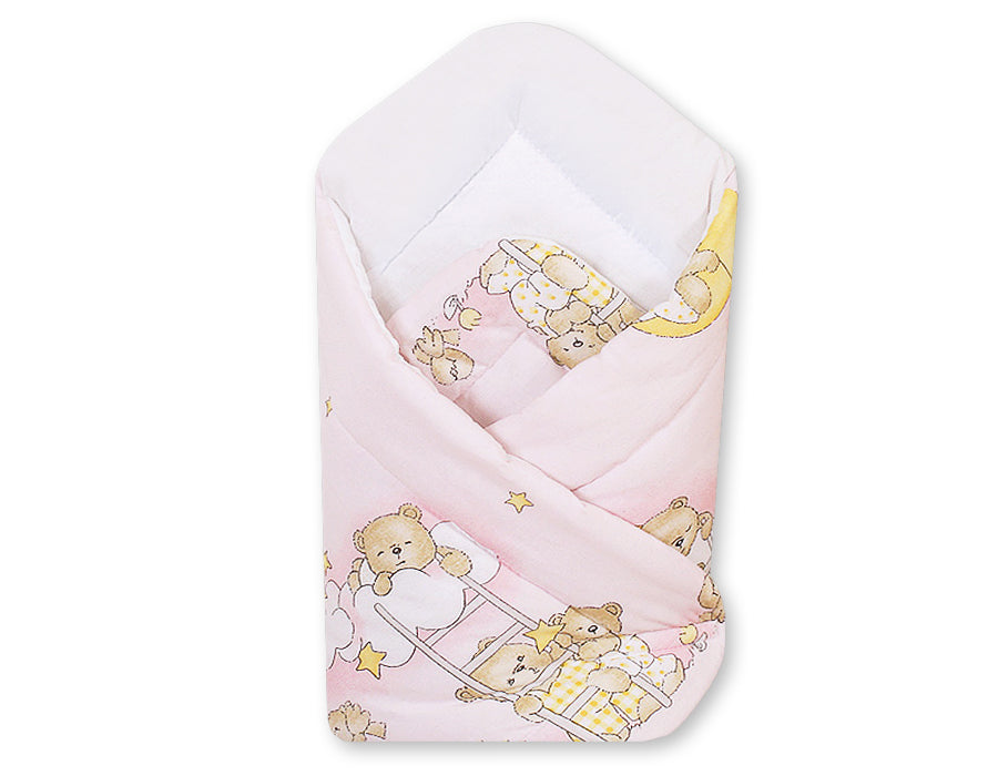 Babynest - Teddy bears on ladders pink