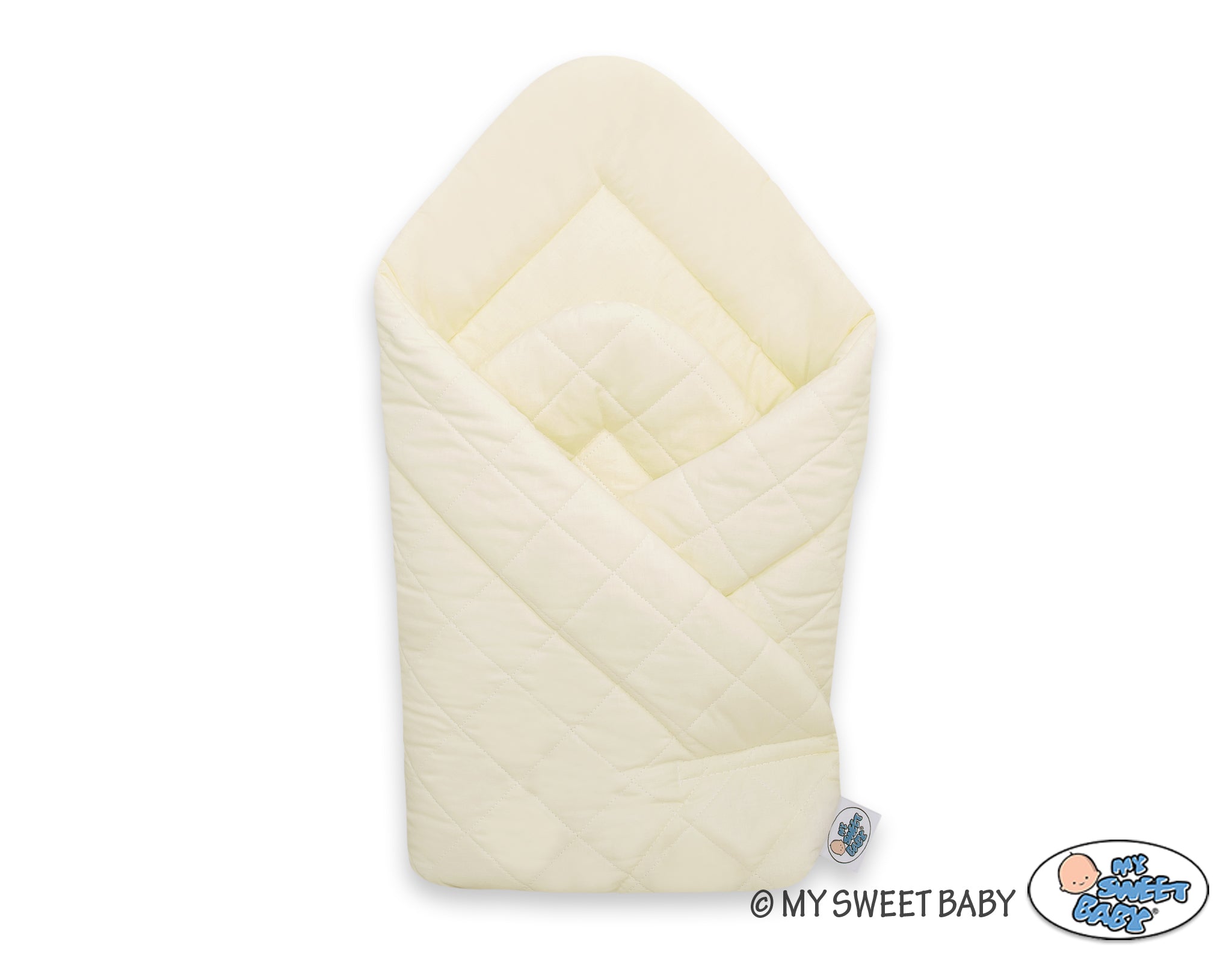 Baby nest quilted - cream